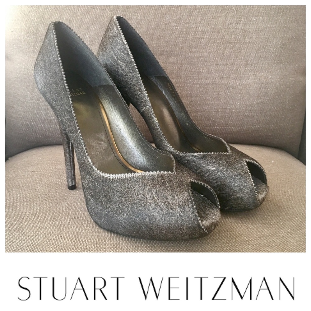 Stuart Weitzman Victoria Peep Toe Pump 9.5
